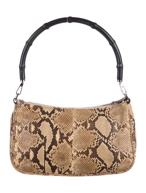 gucci purse snake|gucci snakeskin handbag.